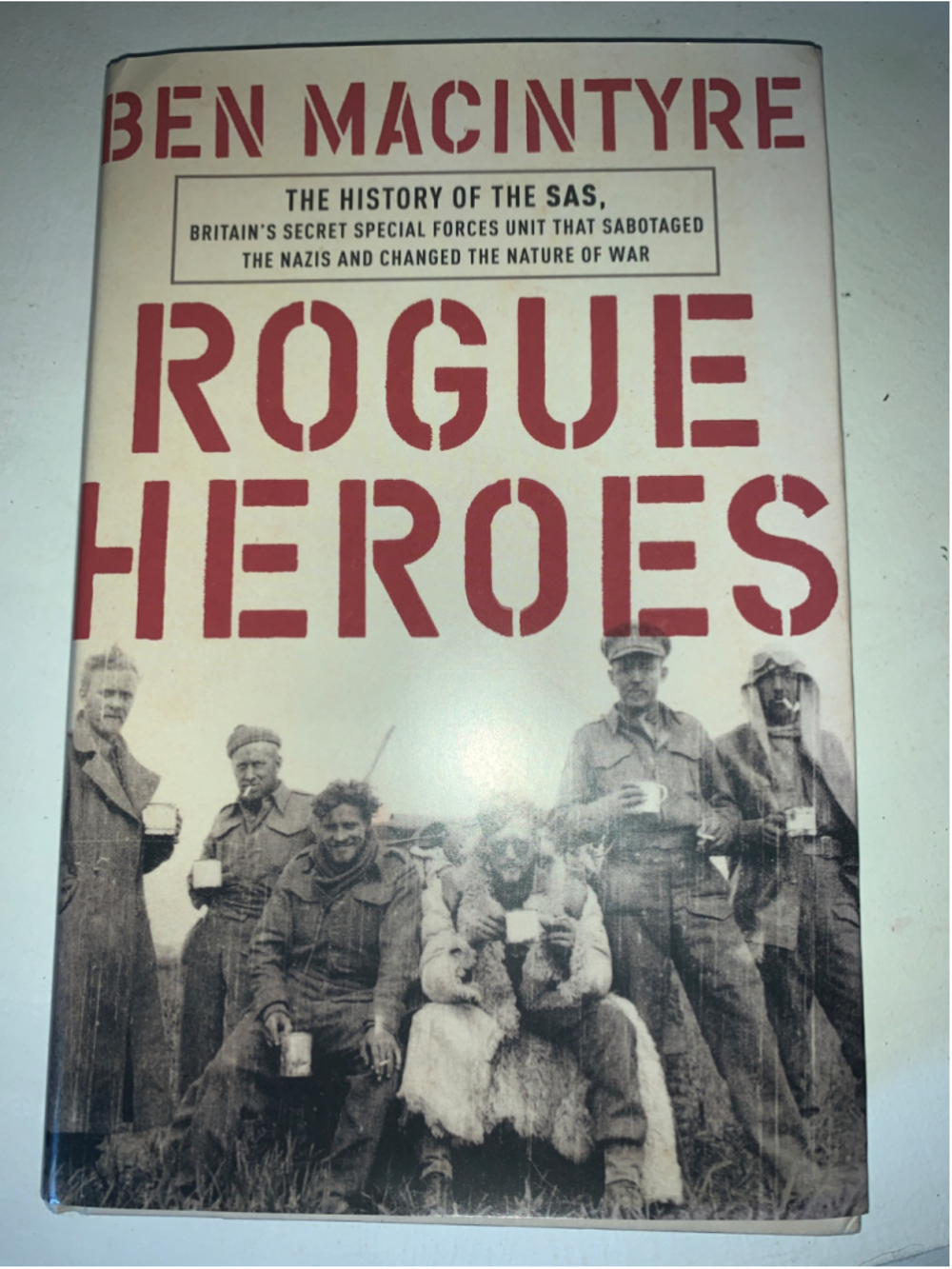 Rogue Heroes Hardcover Book One Size Beige Red